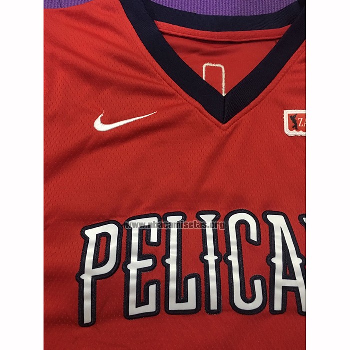 Camiseta New Orleans Pelicans Zion Williamson NO 1 Statement 2019-20 Rojo